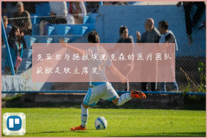 克亚尔与拯救埃里克森的医疗团队获欧足联主席奖
